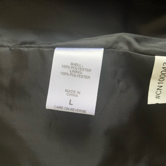 NY & Co. Soho Jeans NWT Black Military Jacket size L - Picture 3 of 6